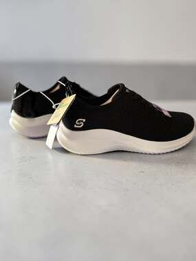 S Sport by Skechers Resse 2.0 Women's Black Memory Foam Sneakers Size 7